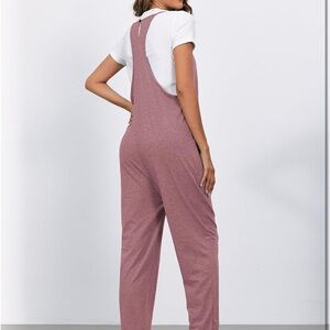 Casual Mauve Jumpsuit